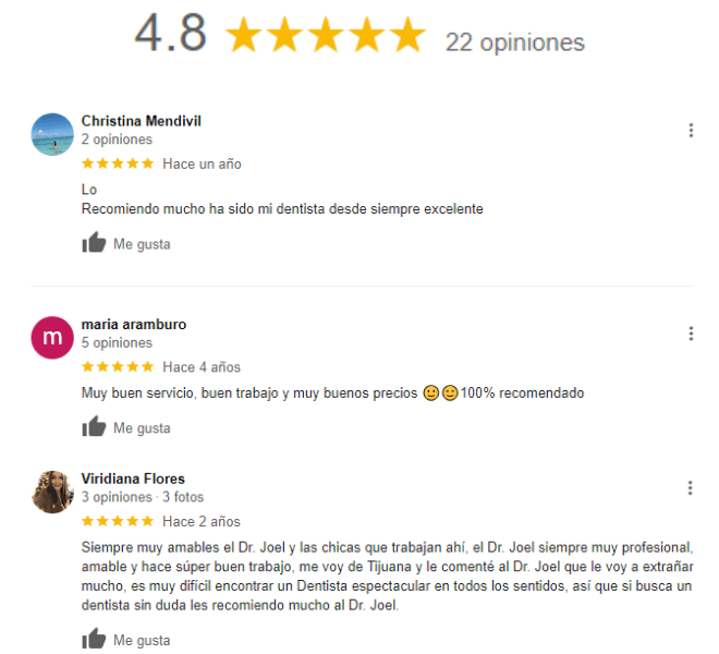 Testimonios-Resenas-Dentista-en-Tijuana-Zona-Rio-#1